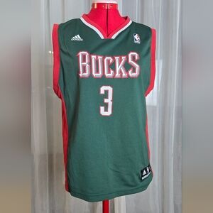 Bucks Jersey NBA Adidas | Men's Large | Green